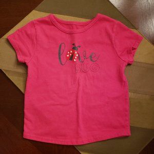 *10/$15* Garanimals 24 mo. Love Bug shirt